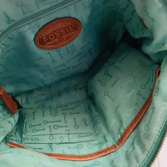 Fossil Long Live Vintage 1954 Leather Bag - Picture 7 of 8